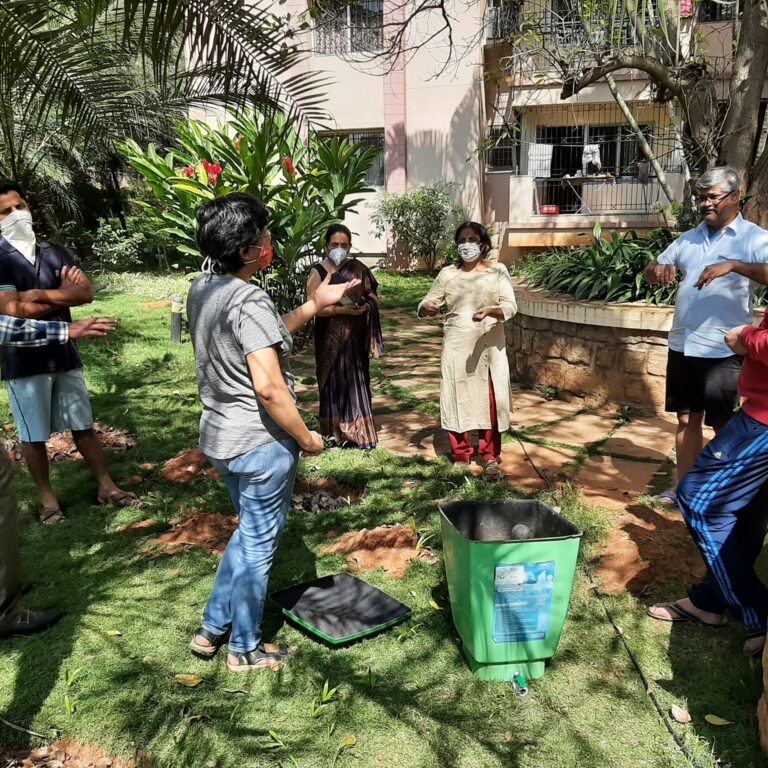 My Green Bin 50 Ltr Home Composter Presentation @ M/s Sobha Coral Apartment, Jakkur , Bangalore.